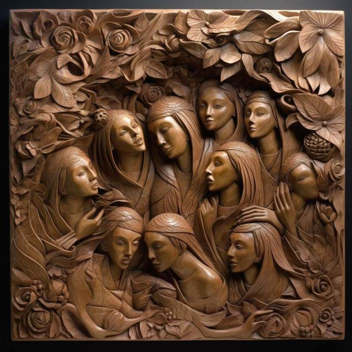 نموذج ثلاثي الأبعاد لآلة CNC 3D Art 